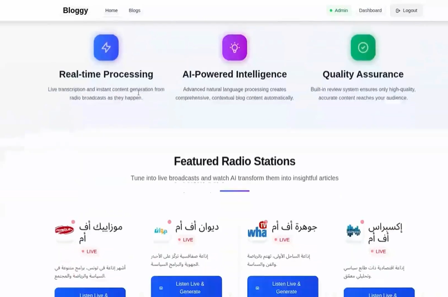 Preview of the intelligent journalism project